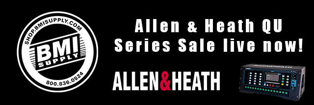 Allen & Heath QU Series Banner
