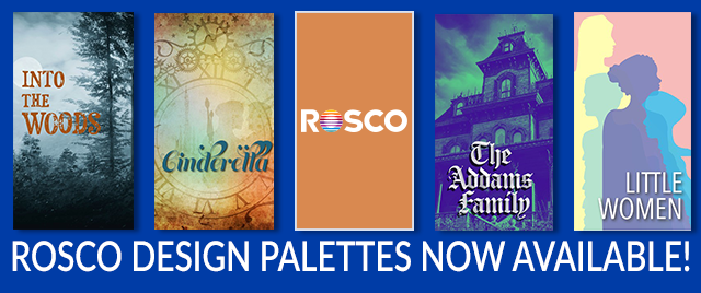Rosco Design Palettes Banner