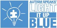 Light it up Blue for Autism Speaks