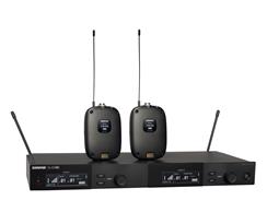 Shure SLXD14D Dual System (2x Beltpack + Receiver)