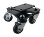 Tri-Wheel Caster 300 lbs Capacity (Neoprene)