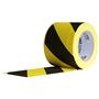 Cable Path Tape 6"x30yds - Y/B STRIPES