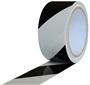 Safety Warning Tape 2"x18yds BLACK/WHITE