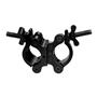 Mega-Coupler, Swivel, Black Finish #MLSB