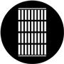 Rosco Pattern 7980 - Jail Bars