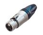 Neutrik #NC3FXX Inline 3-pin XLR Female